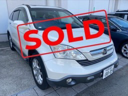 2007 Honda CR-V 4WD ZX HD Navigation Style JDM CRV K24 DOHC V-TEC / Sunroof / Black Leather / Alloy Wheels