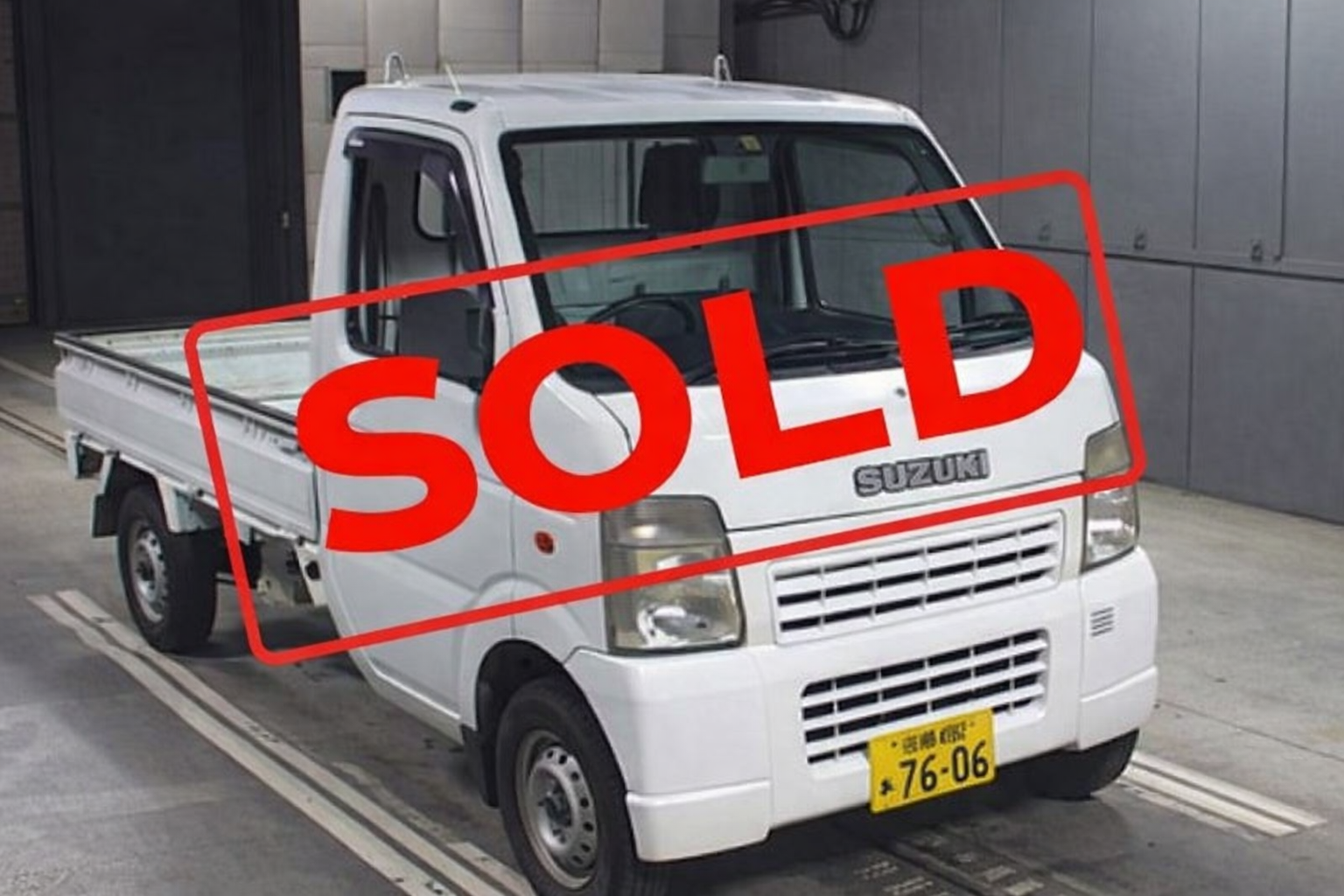 2008 Suzuki Carry Mini Truck 4×4 5 Speed Manual Kei 660cc 3